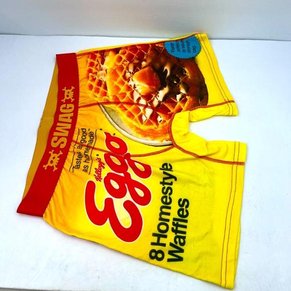 SWAG, EGGO MEN’S BOXER BRIEFS, 92% MICROPOLYESTER 8% ELASTANE, LARGE SIZE - Picture 10 of 12